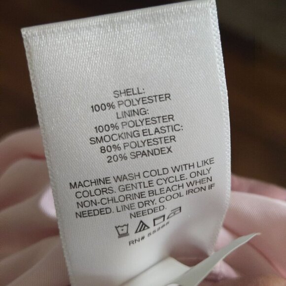 Express One Shoulder Statement Bow Corset Peplum Top Bubble Pink 2022 Size XL - Picture 5 of 6